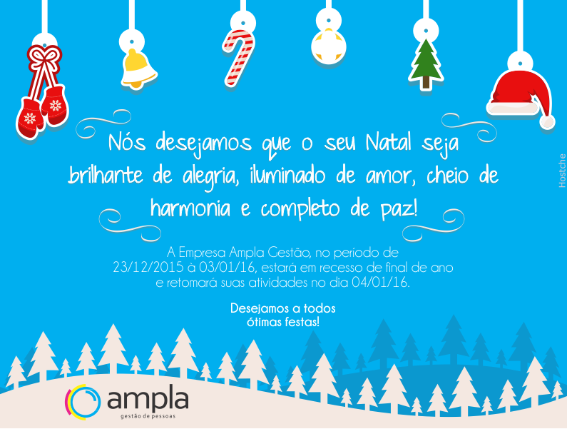Boas festas... Feliz 2016!